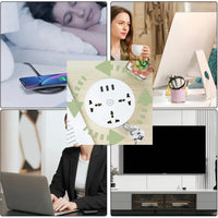 EU Plug AC Outlet Smart Home Power Strip โ Multipurpose Electrical Extension Cord with USB Ports & Fast Charging