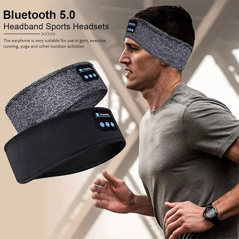 Bluetooth Sleep Headband β Wireless Headphones, Built-In Speakers, Comfortable Fabric, 10-Hour Battery Life