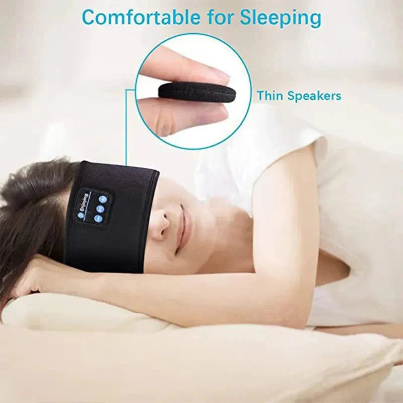 Bluetooth Sleep Headband β Wireless Headphones, Built-In Speakers, Comfortable Fabric, 10-Hour Battery Life